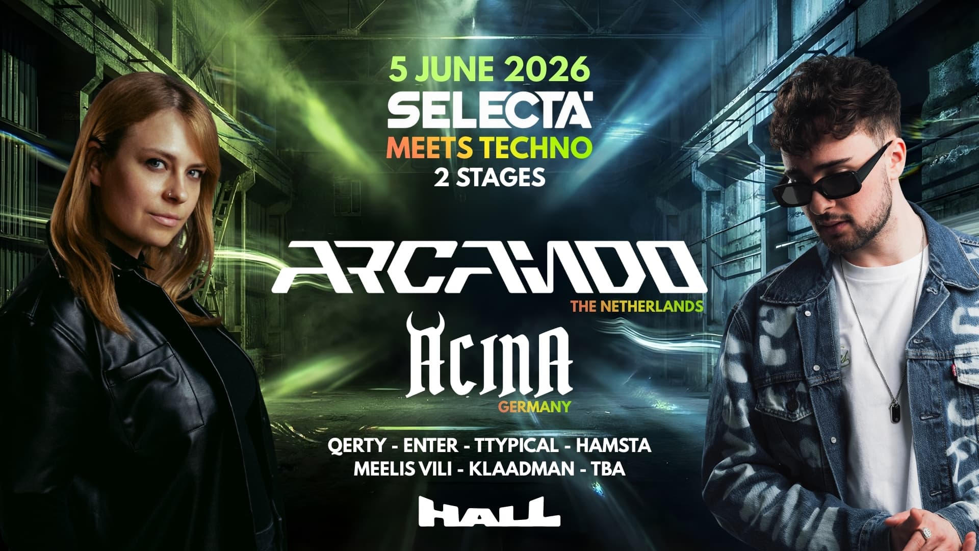 Selecta: DNB x TECHNO @ Hall