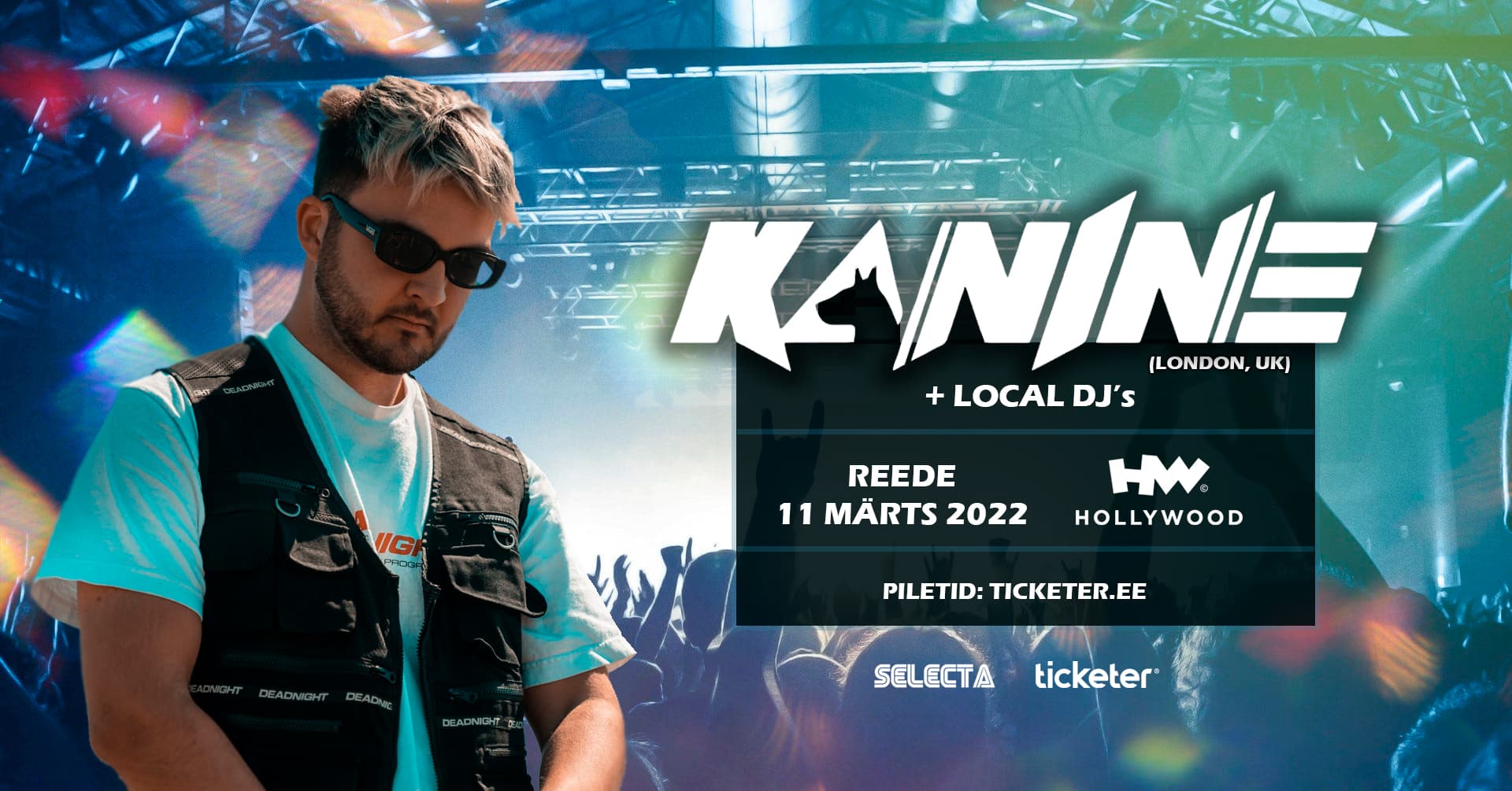 Selecta: Kanine (UK) | Club Hollywood, Tallinn