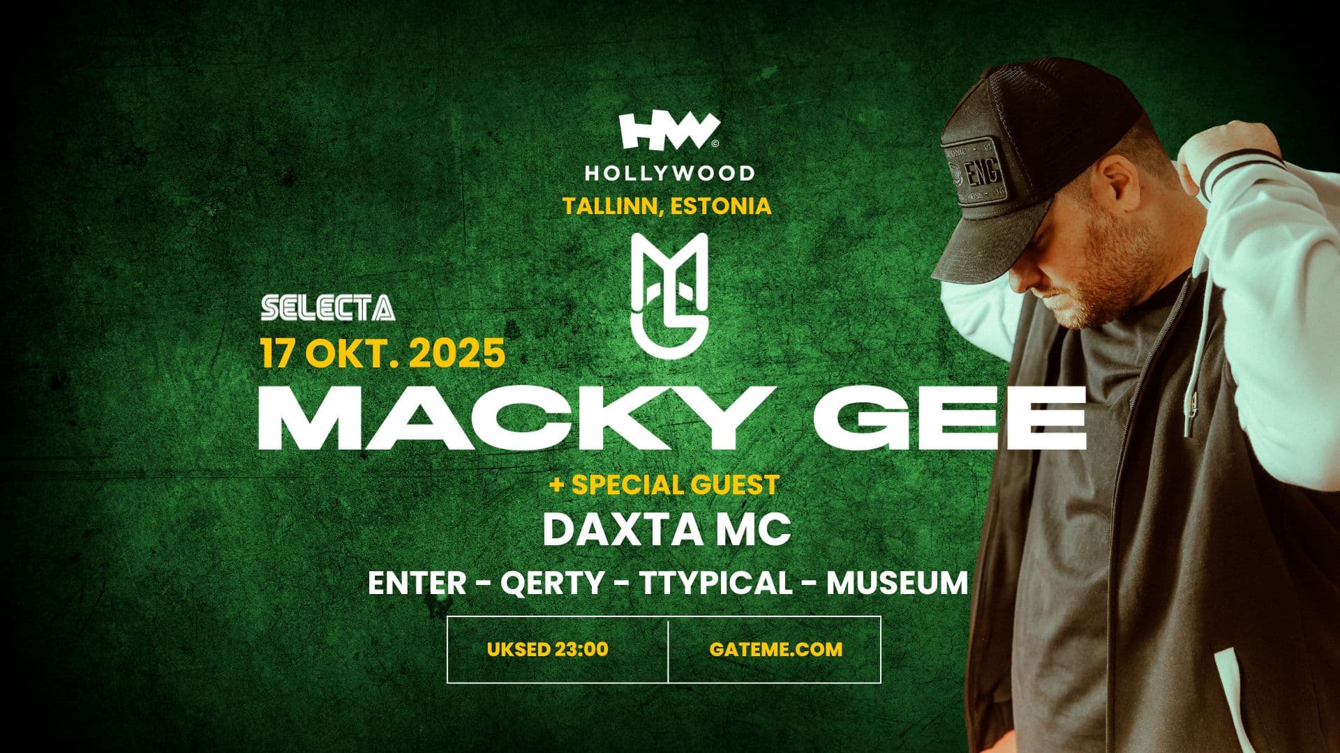 TÄNA! Selecta: Macky Gee (UK)