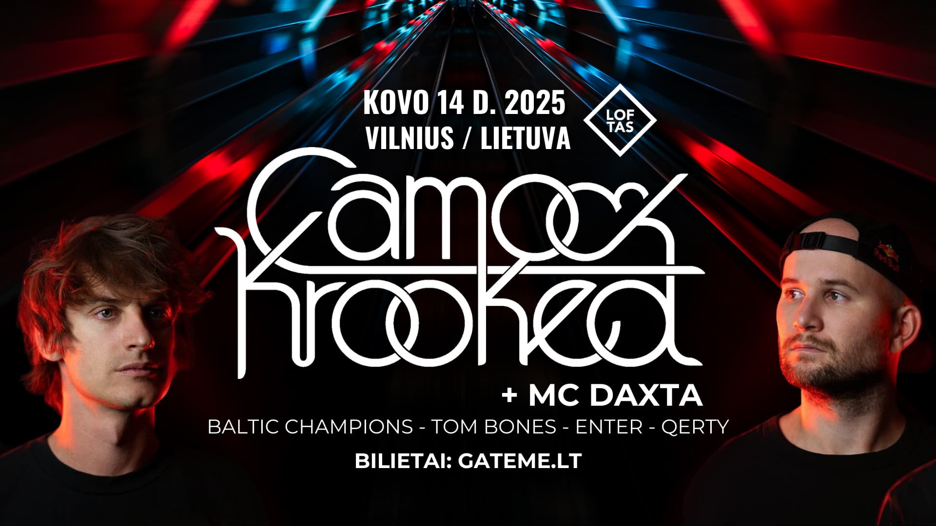 Selecta: Camo & Krooked @ Vilnius, Lithuania