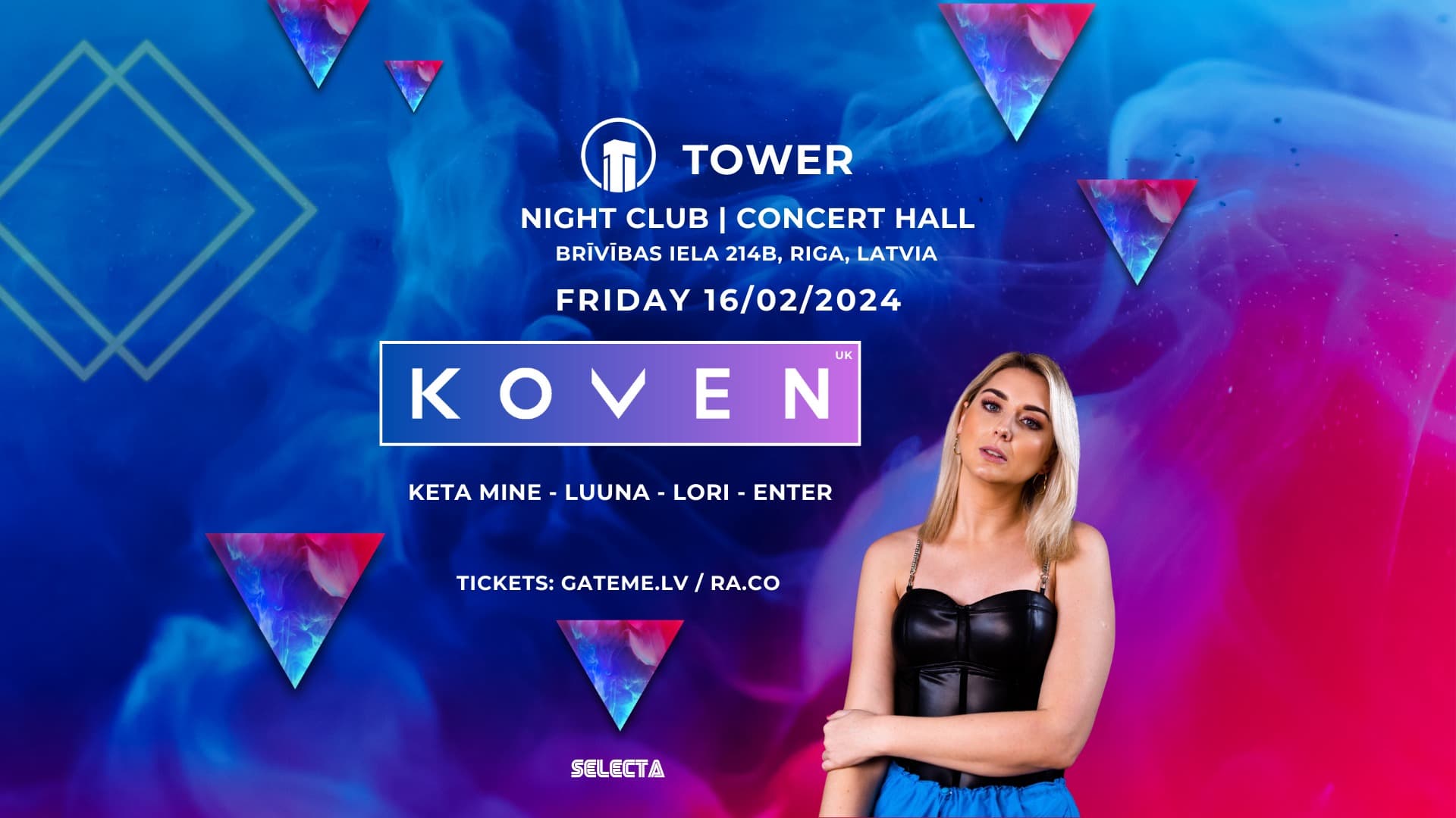 Selecta: KOVEN (UK) @ Tower Club