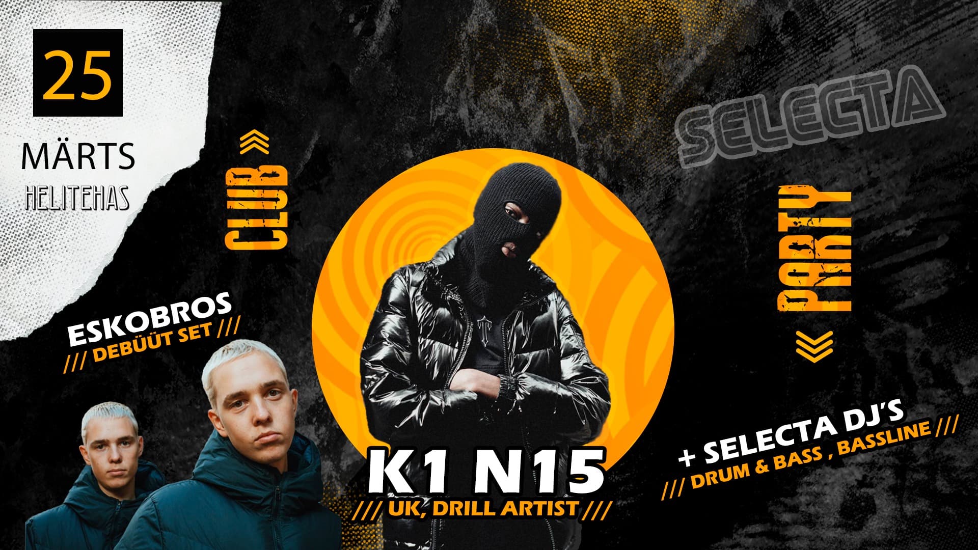 Selecta: K1 N15 (UK Drill) / Eskobros